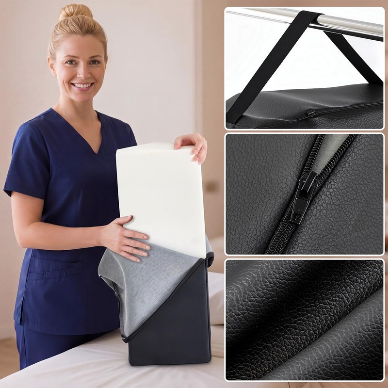 Massage Bolster for Massage Table, 25 x 8.6 x 7