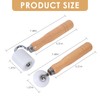 FCHO Wallpaper Smoothing Roller, Rubber seam roller, wheel roller Corner