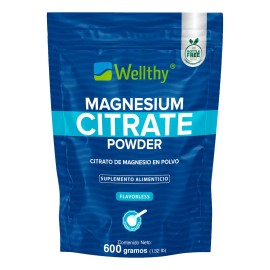 Wellthy Citrato De Magnesio 600g