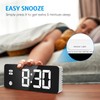 AMIR Digital Alarm Clock, Alarm Clocks for Bedrooms, 5.8" LED