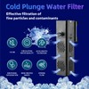 Cold Plunge Filter with 2 Water Flow Outlet, 500 GPH