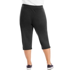 Just My Size Women's Plus-SizeFrench Terry Capri with Pockets