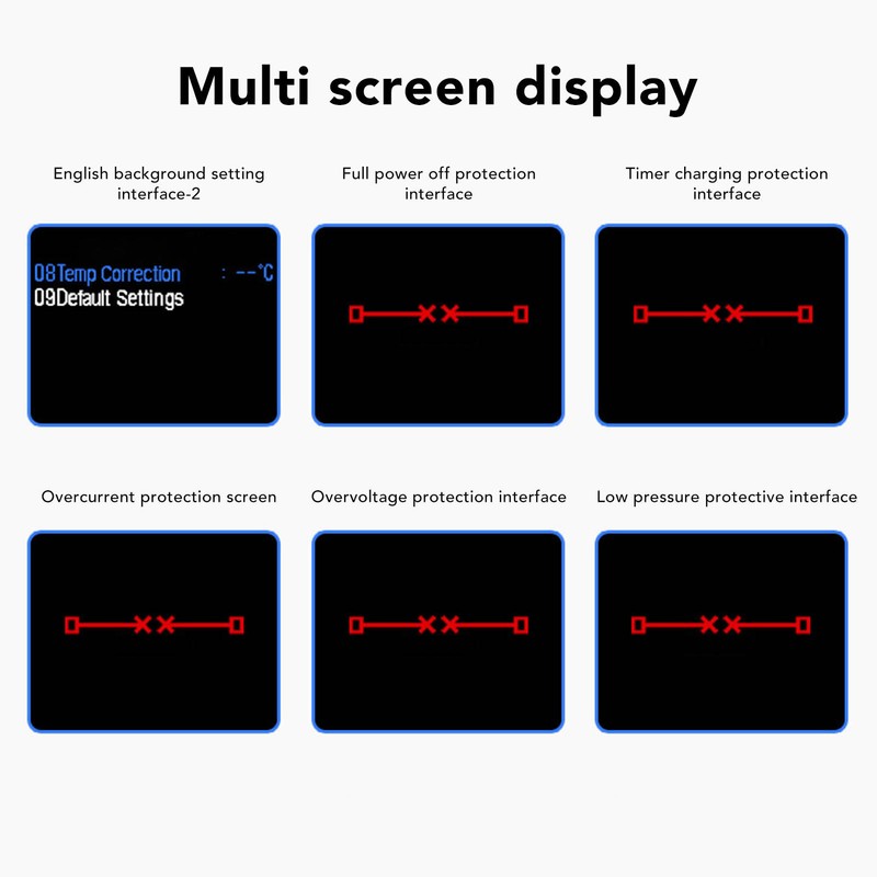 USB Digital Display Voltmeter Wireless Bluetooth Remote Control Charging Detector
