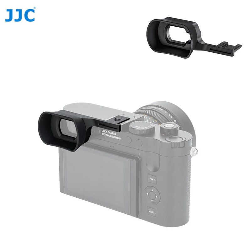 JJC Long Soft Camera Viewfinder Eyecup, Viewfinder Eyepiece for Leica