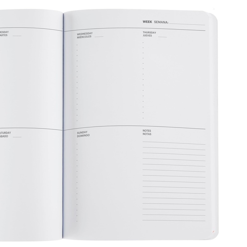 Miquelrius Weekly Planner Notebook A5 with Weekly Planner, Planner TO-DO,