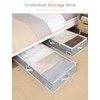 StorageWorks Extra Large Under Bed Storage Containers with Handles and