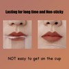 LYNTYAOU Matte Dark Brown Liquid Lipstick - Long Lasting, Waterproof,