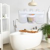 Bath Tub Toy Storage, 3 Compartment Horizontal Large Openings Toy