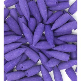Natural Backflow Incense Cones (70 Pack) (Lavender)