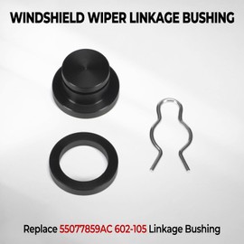 Atesilor Windshield Wiper Linkage Bushing Compatible with Jeep Wrangler JK/JKU 2007-2018 Off-Road Vehicle, Replace 55077859AC 602-105 Linkage Bushing