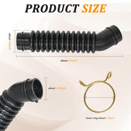 AEM75152901 Hose Assembly,Fits for LG Washer Washing Machine Drain Hose AP6892766 PS12730225 WT7900HB WT7800CV WT7900HBA WT7400CW WT7900HBA WT7800CW