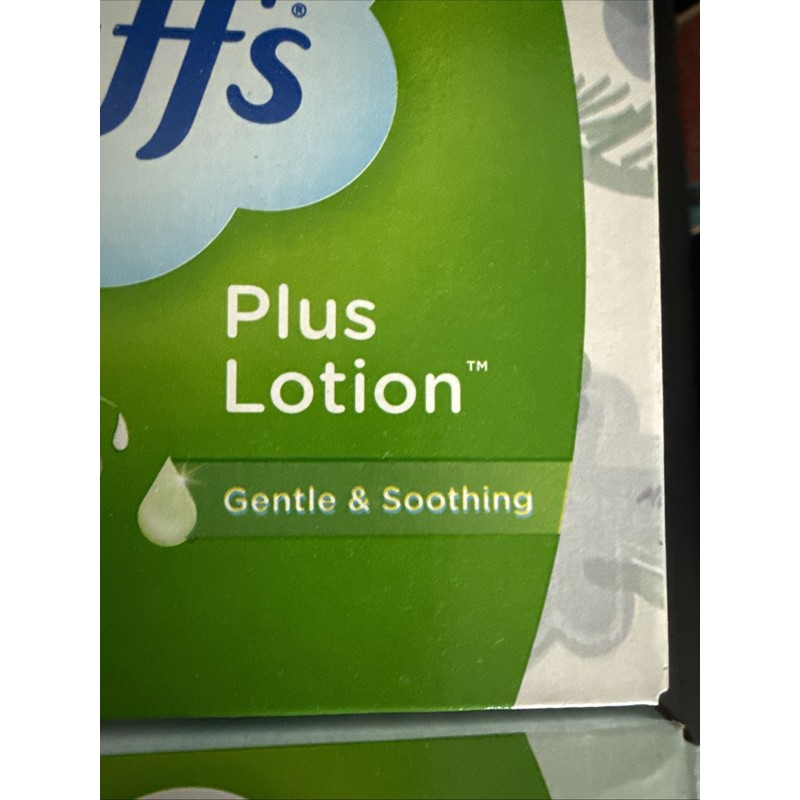 Puffs Plus Facial Tissue Cube Boxes - 6 Boxes 56