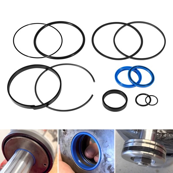 Replace for Hydraulic Log Splitter Cylinder Rebuild Seal Kit, Fit