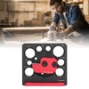 Flexmam 6-Piece Dowel Maker Jig Kit, Metric 8 mm to