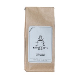 Simple Roots Coffee - 100% Arabica Dark Roast, Low Acidity, Medium Body (Drip, 5 lb)
