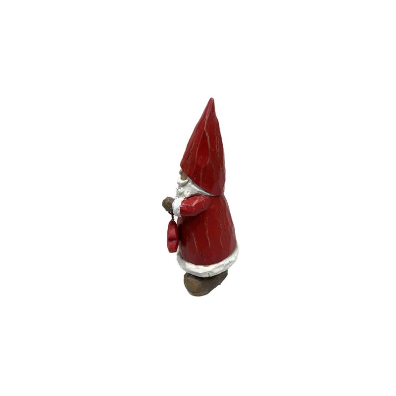 Fachhandel Plus Decorative Santa Claus with Christmas Tree Christmas Decoration