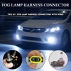 MLAHUIER H8/H9/H11 Fog Light Harness Connector with Wire, Pigtail Adapter