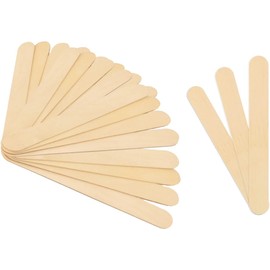 Mibly 150 Pcs Large Wax sticks for Waxing Disposable Wooden Spatulas – Durable Wax Sticks for Hair Removal on All Body Parts, Ideal for Salon or Home usage.