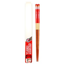 Anirollz Coosy x Nissin Cup Noodles Chopsticks Set Reusable with Case Foxiroll