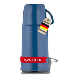 Helios Elegance Insulated Bottle Blue 0.25 Litre