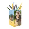 HERMA 19734 Pencil Holder with Horse Motif, Foldable, Sturdy Cardboard,