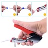 Coaxial Cable Crimper Wire Stripper Crimping Pliers with 20pcs F