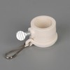 ZAAWUUT 1 Pair Flag Pole Ring Clip 360 Degree Rotating