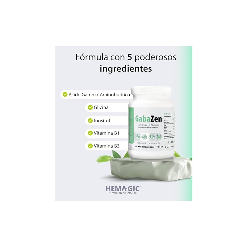 Kit Tri 100 Cápsulas Triptófano Gabazen Gaba Inositol Vitaminas Suplementos