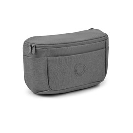 Bugaboo Organizer - Compact Size Multipocket Diaper Bag - Universal Compatible with Any Stroller - Attaches to the Handlebar - Moon Grey
