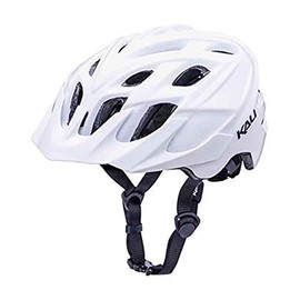 Kali Protectives Chakra Solo Half Size Cycling Helmet, Solid White, L/XL