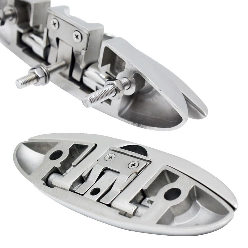 Laorde Boat Cleats 316 Stainless Steel Folding Dock Cleats 5