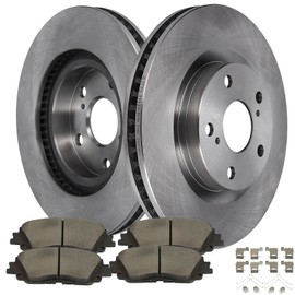 SCITOO Front 11.65" Brake Pads and Rotors Kits Fit For Toyota For Camry 2018-2019,For Toyota For C-HR 2020-2022,For Toyota For RAV4 2019-2021,For Toyota For Venza 2021-2022