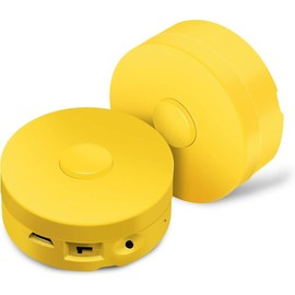 16 Minutes Voice Recorder-Record Custom Messages for Plush Toys, Stuffed Bears, Baby Dolls & Pillows-2 Pack (Yellow + White) - Colour: 2Pack + Yellow