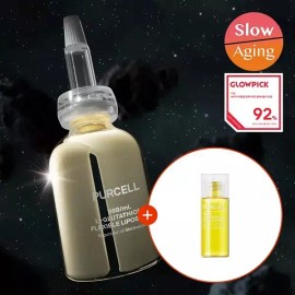 Pursell 퍼셀 880억/mL 글루타치온 플렉서블 리포좀 톤업앰플 20ml 기획 (+7ml) Purcell 880 Billion/mL Glutathione Flexible Liposome Tone-Up Ampoule 20ml Set (+7ml)