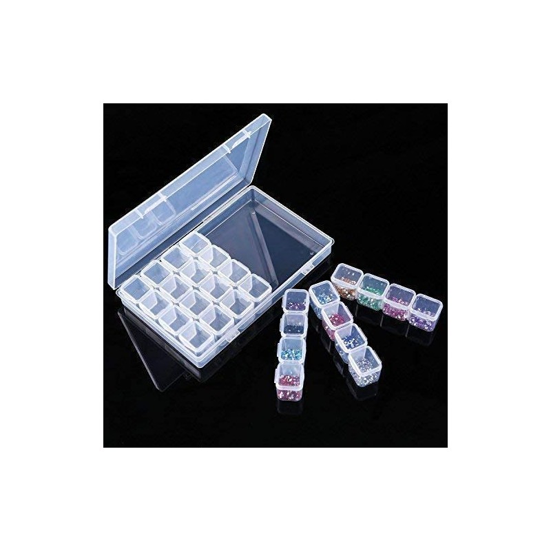 Saibangzi Diamond Painting Storage Box, Plastic Containers, Diamond Embroidery Box,