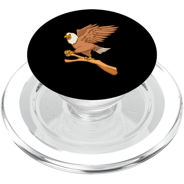 Adler auf einem Ast PopSockets PopGrip für MagSafe