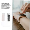 BIUDECO Pack Smartwatch Screen Films Pet Material Scratch Resistant Fingerprint