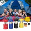 LED Lantern Mini 4 Pack, Camping Lanterns with 12 AAA