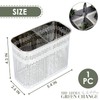 Kitchen Utensils Chopsticks Holder Drying Rack Basket with Hooks 2