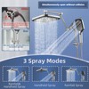Psylc 12" High Pressure Rain/Rainfall Shower Heads With Handheld Spray