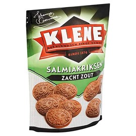 Salmiak Candy | Klene | Salmiakriksen Soft Salt | Total Weight 8.82 ounce
