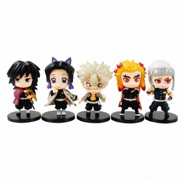 GREEN BRAIN Kimetsu No Yaiba Figura, Demon Slayer, Nesuko e Inosuke, Detalles Sorprendentes, Coleccionables para Aficionados, Ideal para Mostrar en Estantes y Escritorios