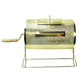 Treasure Gurus Brass Raffle Ticket Drum Lottery Ball Tumbler Game Prize Charity Function Spinner