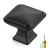 Ravinte Decor 20 Pack Black Cabinet Knobs - Kitchen Cabinet