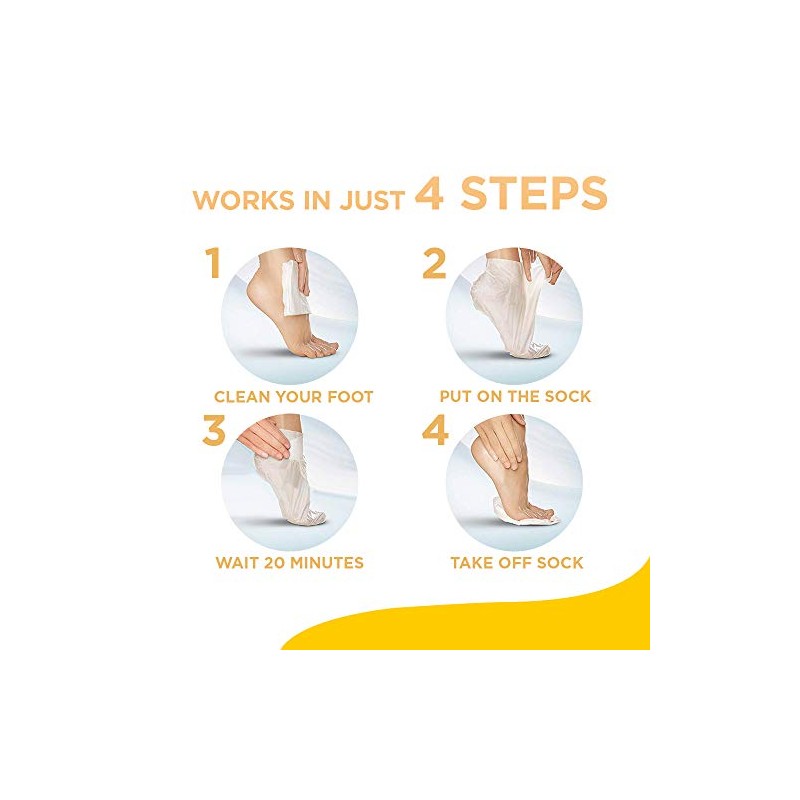 Scholl Foot Mask Triple Oil, Six Pairs, One Size
