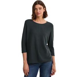 Cecil Women's Textured Jumper, Slate Khaki, S