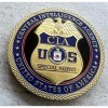 2GIG Central Intelligence Agency CIA Counter Intelligence Special Agent Coin
