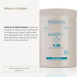 Acondicionador Para Cabello Dañado Y Procesado Salerm 1 L