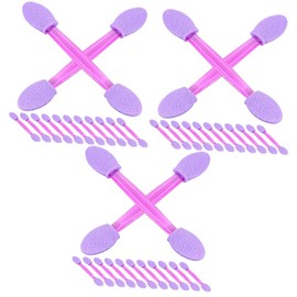 Healeved 150pcs Nail Art Powder Brushes Dual-ended Sponge Gradient Tools for Creative Manicure Soft and Washable Nail Art Supplies for Women and Girls