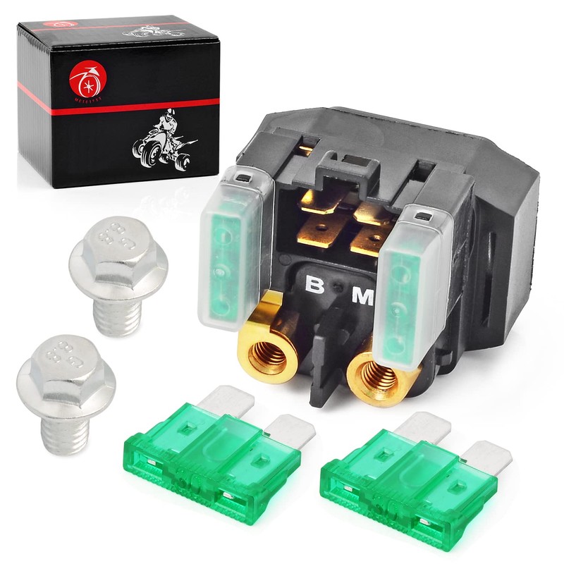 MOTO1988 Solenoid Starter Relay Compatible with Yamaha Grizzly Kodiak Raptor